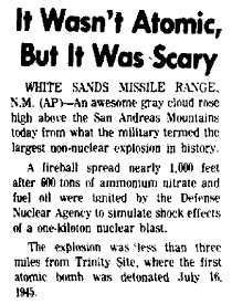 Will they say of Divine Strake: It Wasn't Atomic But It Was Scary